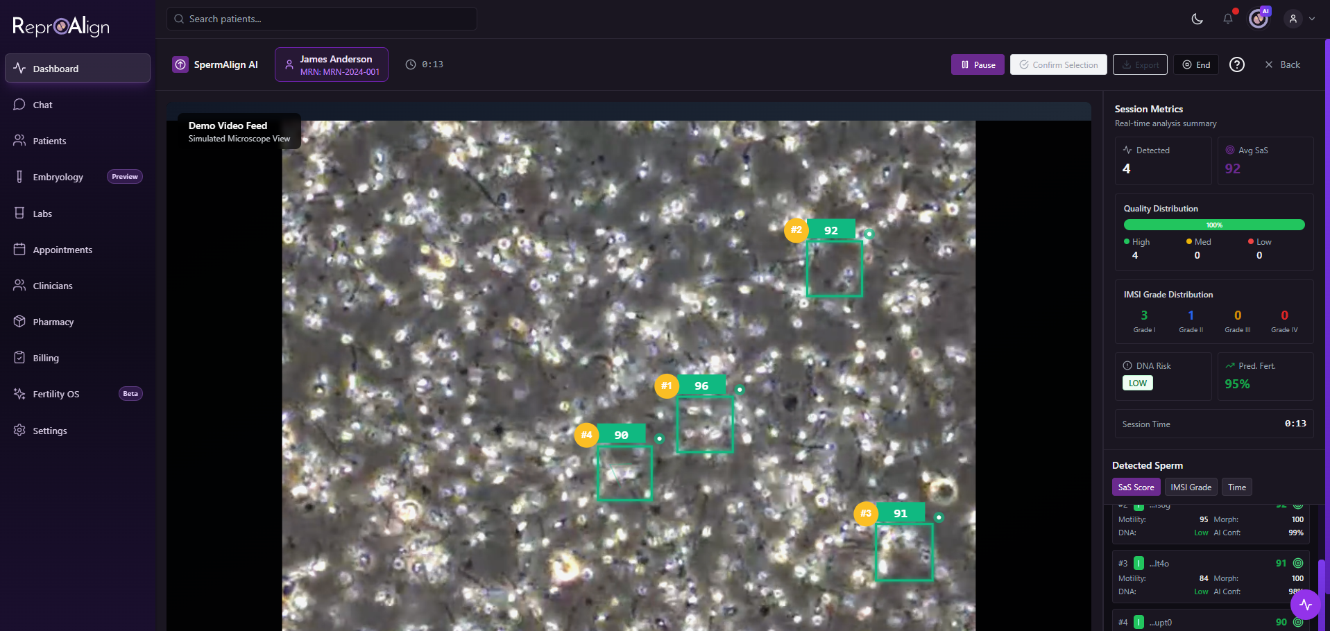 SpermAlign™ AI illustration